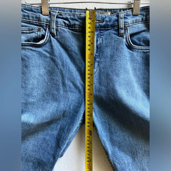 Free People mid rise cropped straight leg flare jeans Sz 30 - Picture 9 of 9